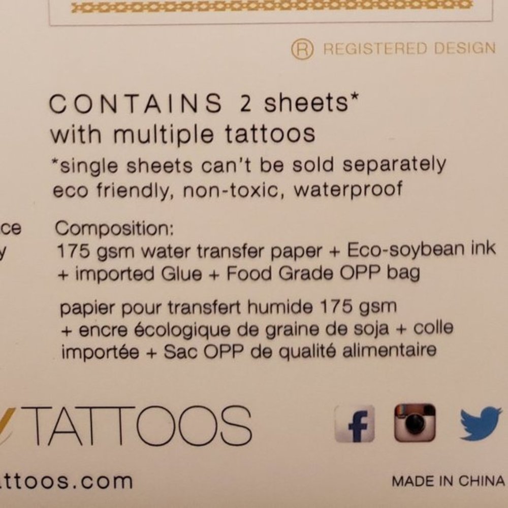 Skin Jewel Temporary Tattoos NEW - Picture 10 of 10